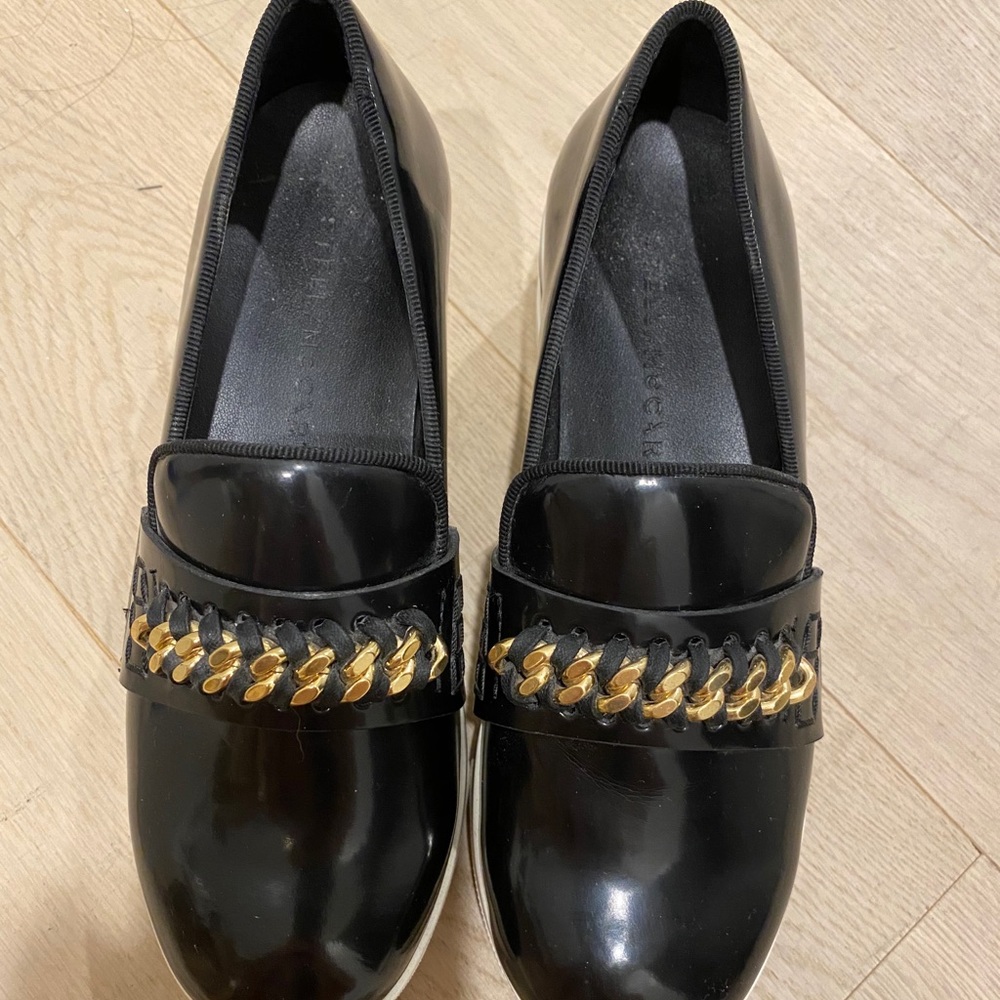 STELLA McCARTNEY Chain-embellished faux